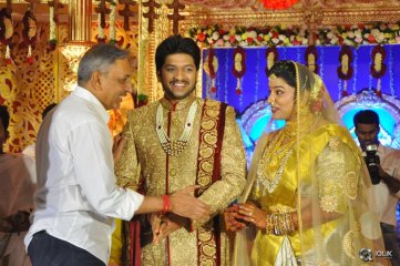 Music Director Koti Son Rajeev Wedding Reception Photos